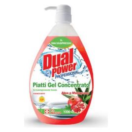 Detergent Concentrat Vase Dual Power cu Aloe si Rodie 1000 ml