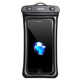 Husa Universala Waterproof pentru telefon 6 inch YD007 6FSD701 USAMS Negru