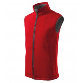 Vesta vision softshell barbati roşu - s