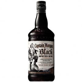 Captain morgan black spiced rum, rom 0.7l