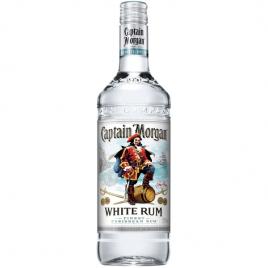 Captain morgan white rum, rom 1l