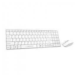 Kit Tastatura si Mouse Wireless Liberty Esperanza Alb