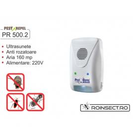 Aparat Anti Soareci, Sobolani Si Lilieci Cu Ultrasunete - PR500.2 - 160 Mp
