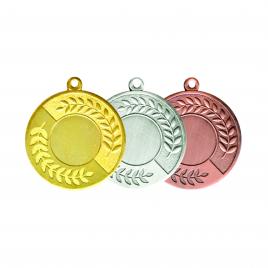 Medalii 3 bucati Auriu, Argintiu, Bronz cu 5 cm diametru