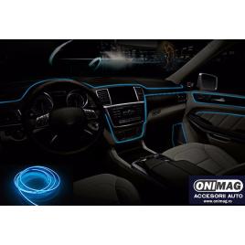 Neon lumina ambientala auto 3m albastru