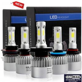 Set 2 led-uri auto h3 6500k 72w8000 lumeni