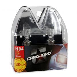 Carguard - set de 2 becuri halogen 9006 - hb4 +30% intensitate