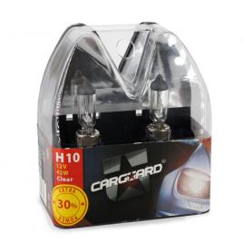 Carguard - set de 2 becuri halogen h10 +30% intensitate