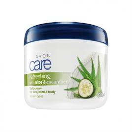 Crema multifunctionala Avon usoara Avon Care cu aloe si castravete 400 ml