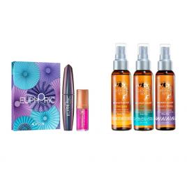 Set 2 buc. : Set Aromatherapy Planet Spa si Set cadou Mascara Euphoric & Ulei de buze