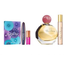 Set 2 buc. : Set Far Away Original si Set cadou Mascara Euphoric & Ulei de buze