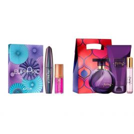 Set 2 buc. : Set Far Away Rebel si Set cadou Mascara Euphoric & Ulei de buze