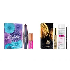 Set 2 buc. : Set Genius Eye si Set cadou Mascara Euphoric & Ulei de buze