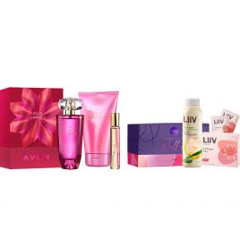 Set 2 buc. : Set LiiV cu aloe si colagen si Set cadou Eve Embrace pentru Ea