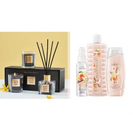 Set 2 buc. : Set Peach Velvet si Set cadou Little Black Dress