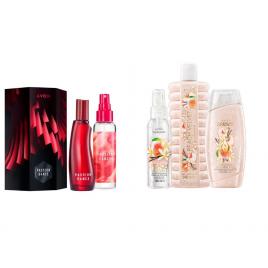 Set 2 buc. : Set Peach Velvet si Set cadou Passion Dance pentru Ea