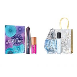 Set 2 buc. : Set Perceive Deco pentru Ea si Set cadou Mascara Euphoric & Ulei de buze