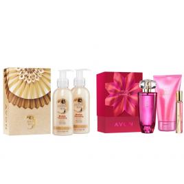 Set 2 buc. : Set cadou Eve Embrace pentru Ea si Set cadou cu sapun si crema