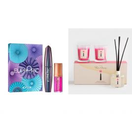 Set 2 buc. : Set cadou Far Away si Set cadou Mascara Euphoric & Ulei de buze