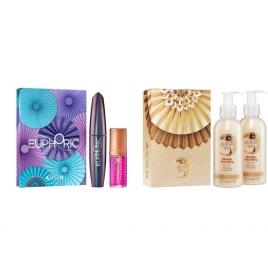 Set 2 buc. : Set cadou cu sapun si crema si Set cadou Mascara Euphoric & Ulei de buze