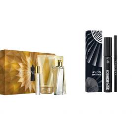 Set 2 buc. : Set cadou pentru un machiaj de sarbatoare si Set cadou Attraction pentru Ea