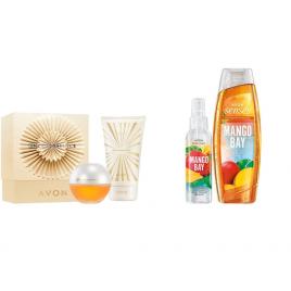 Set 2 buc. : Set parfumat cu mango si Set cadou Incandessence pentru Ea