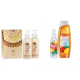 Set 2 buc. : Set parfumat cu mango si Set cadou cu sapun si crema