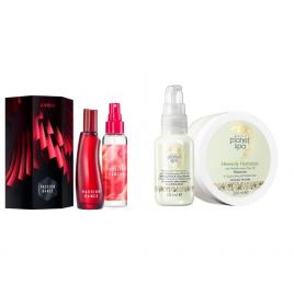 Set 2 buc. : Set pentru corp cu ulei de masline mediteraneean si Set cadou Passion Dance pentru Ea