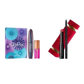 Set 2 buc. : Set pentru ochi si buze Eternal Flame si Set cadou Mascara Euphoric & Ulei de buze