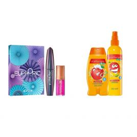 Set 2 buc. : Set pentru par rebel si Set cadou Mascara Euphoric & Ulei de buze