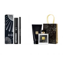 Set 2 buc. : Set Litle Black Dress pentru Ea si Set cadou pentru un machiaj de sarbatoare