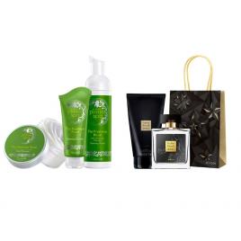 Set 2 buc. : Set Litle Black Dress pentru Ea si Set pentru improspatarea tenului