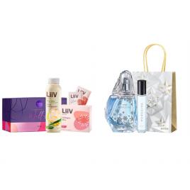 Set 2 buc. : Set Perceive Deco pentru Ea si Set LiiV cu aloe si colagen