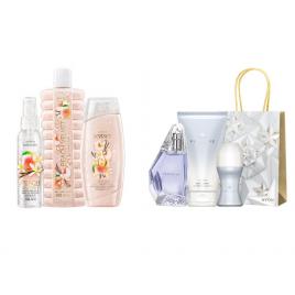 Set 2 buc. : Set Perceive pentru Ea si Set Peach Velvet