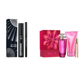 Set 2 buc. : Set cadou Eve Embrace pentru Ea si Set cadou pentru un machiaj de sarbatoare