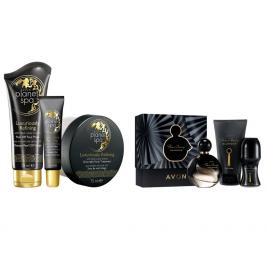 Set 2 buc. : Set cadou Far Away Glamour si Set pentru fata Black Caviar