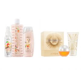 Set 2 buc. : Set cadou Incandessence pentru Ea si Set Peach Velvet