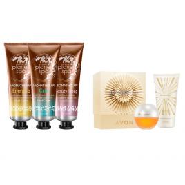 Set 2 buc. : Set cadou Incandessence pentru Ea si Set pentru maini catifelate Planet Spa