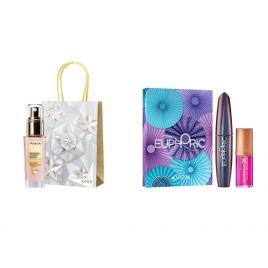 Set 2 buc. : Set cadou Mascara Euphoric & Ulei de buze si Set cadou pentru lifting Anew