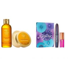 Set 2 buc. : Set cadou Mascara Euphoric & Ulei de buze si Set pentru corp si simturi