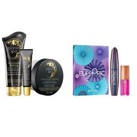 Set 2 buc. : Set cadou Mascara Euphoric & Ulei de buze si Set pentru fata Black Caviar