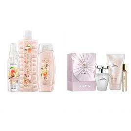 Set 2 buc. : Set cadou Rare Pearls pentru Ea si Set Peach Velvet