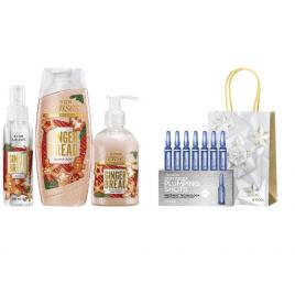 Set 2 buc. : Set cadou pentru hidratare Anew si Set de sarbatori Gingerbread