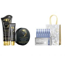 Set 2 buc. : Set cadou pentru hidratare Anew si Set pentru fata Black Caviar