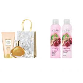 Set 2 buc. : Set catifelat cu cirese si Set TTA Tomorrow pentru Ea