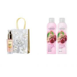 Set 2 buc. : Set catifelat cu cirese si Set cadou pentru lifting Anew
