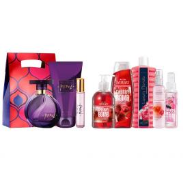 Set 2 buc. : Set de rasfat cu cirese pentru Ea si Set Far Away Rebel