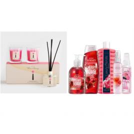 Set 2 buc. : Set de rasfat cu cirese pentru Ea si Set cadou Far Away