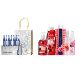 Set 2 buc. : Set de rasfat cu cirese pentru Ea si Set cadou pentru hidratare Anew