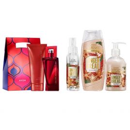Set 2 buc. : Set de sarbatori Gingerbread si Set Attraction Desire pentru Ea
